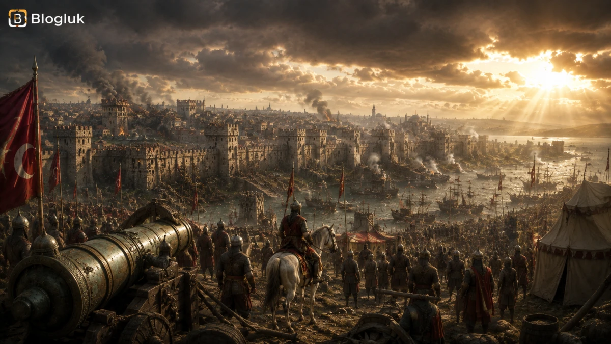 1453 İstanbul'un fethini anlatan Osmanlı kuşatması