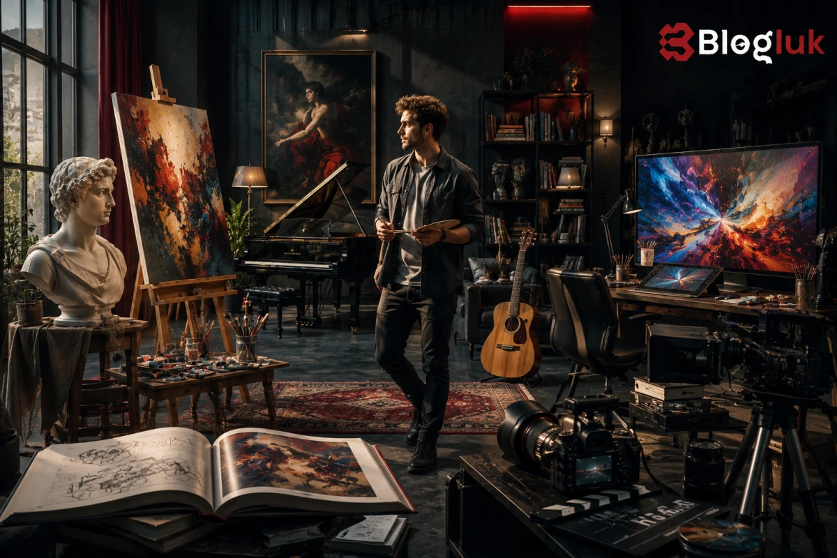 Resim, heykel, müzik, edebiyat, sinema ve dijital sanat gibi farklı sanat dalları